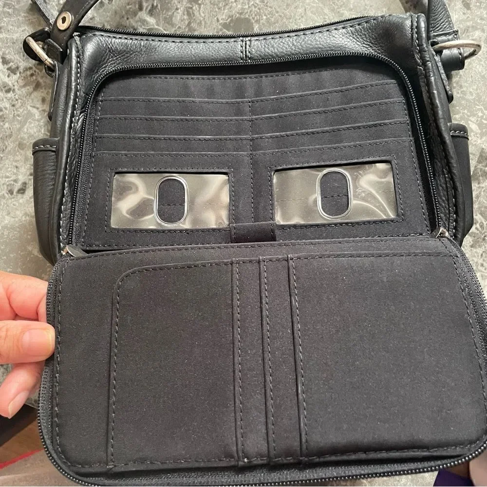 FOSSIL LEATHER BAG